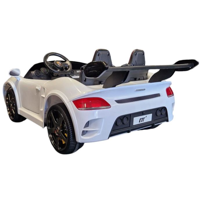 Accu Auto Porsche RUF Wit 4X4 24 Volt 2 persoons