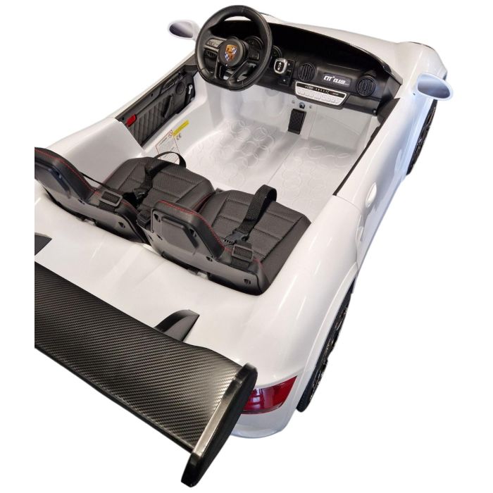 Accu Auto Porsche RUF Wit 4X4 24 Volt 2 persoons