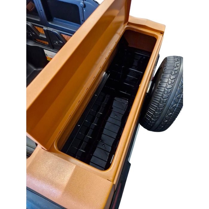 Elektrische kinderauto Mercedes Maybach G650 XXL 2 pers. 24V brushless  MP4