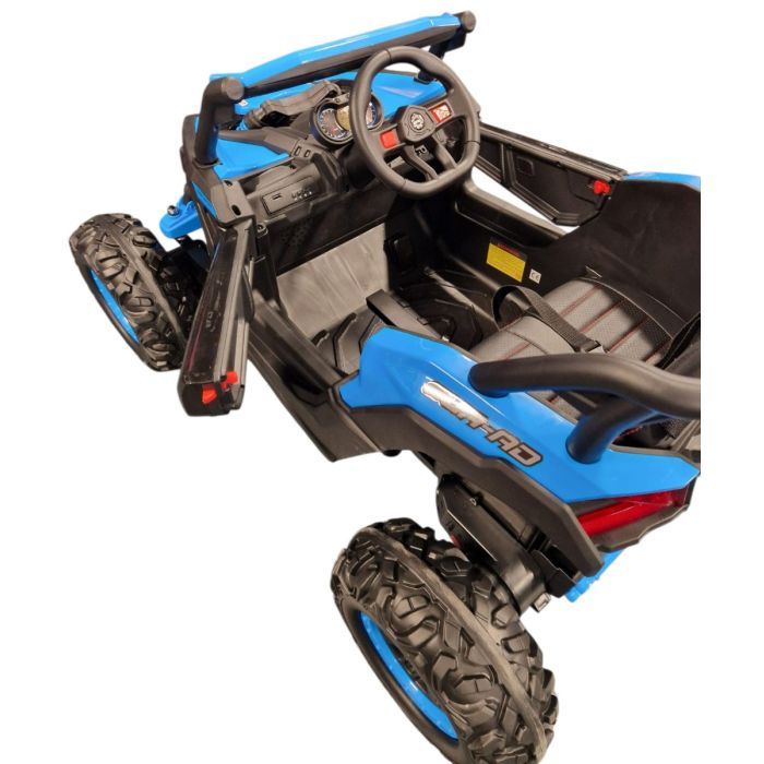 Elektrische Kinderbuggy Guard 4X4 Blauw 24V