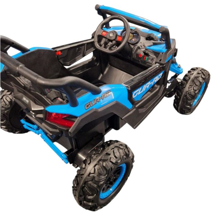 Elektrische Kinderbuggy Guard 4X4 Blauw 24V