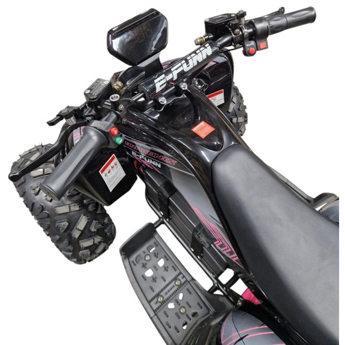 Elektrische kinderquad Midi Draconis Roze 1200W 48V Brushless LCD-Scherm