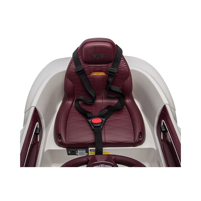 Elektrische Kinderauto BENTLEY Bacalar Wit