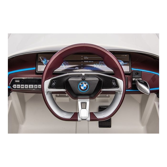 Elektrische Kinderauto BMW i4 Blauw  4X4 12V