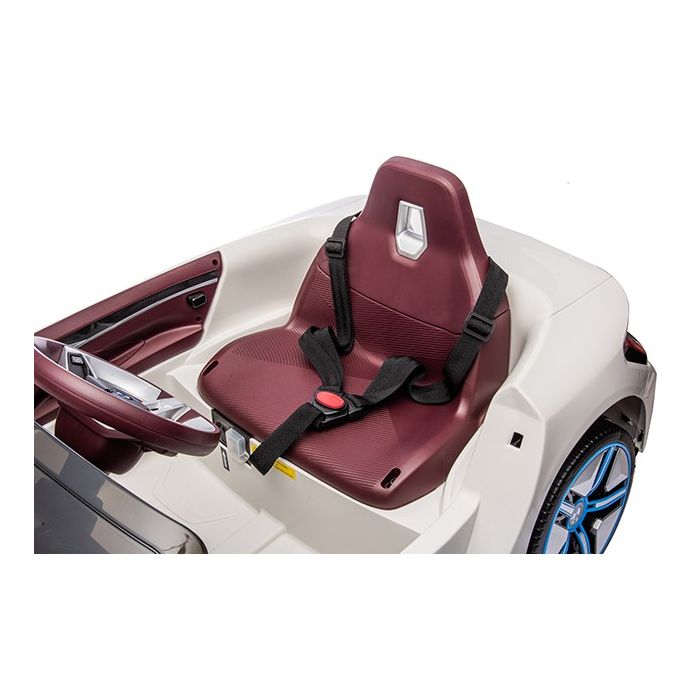 Elektrische Kinderauto BMW i4 Wit  4X4 12V