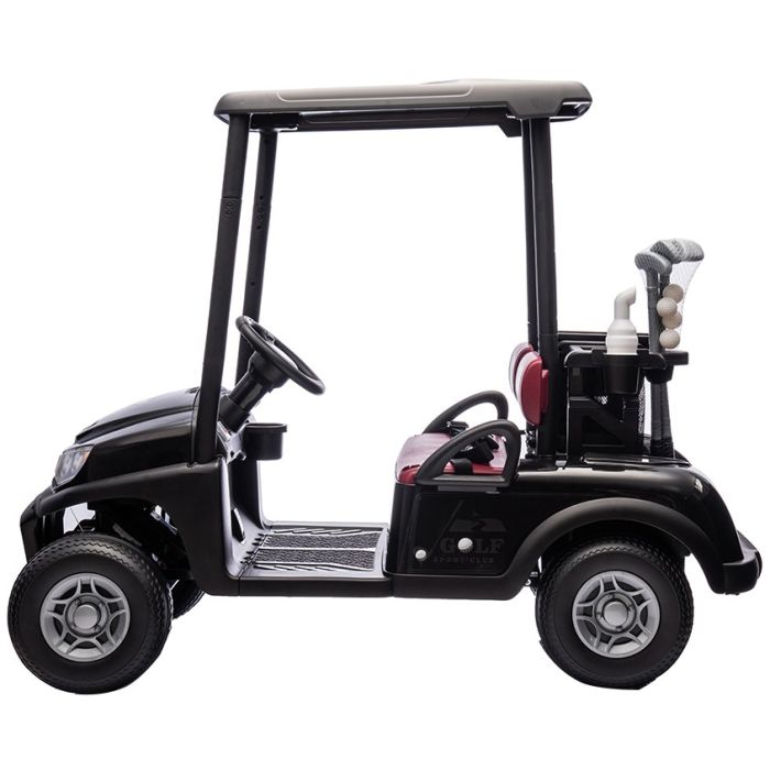 Elektrische Kinderauto Golfkar 24V 4X4 zwart