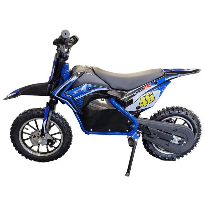 Mini Cross Bike JUMPER PRO Blauw 500W 36 volt Li-ion