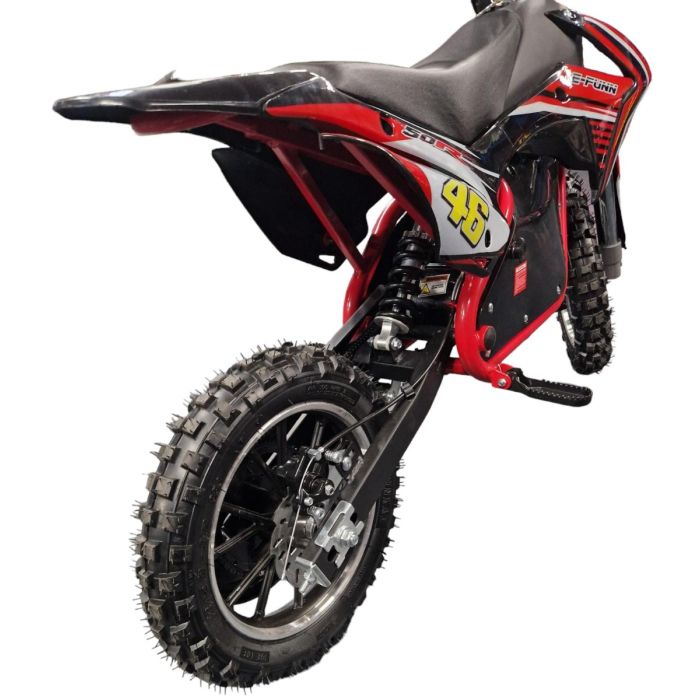 Mini Cross Bike JUMPER PRO Rood 500W 36 Volt Li-ion