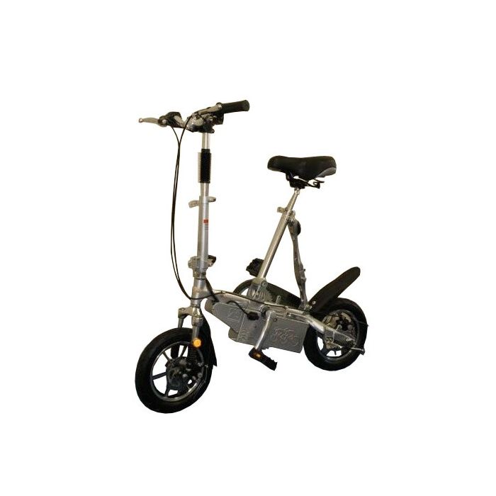 Electrische Vouwfiets Zilver 24 Volt
