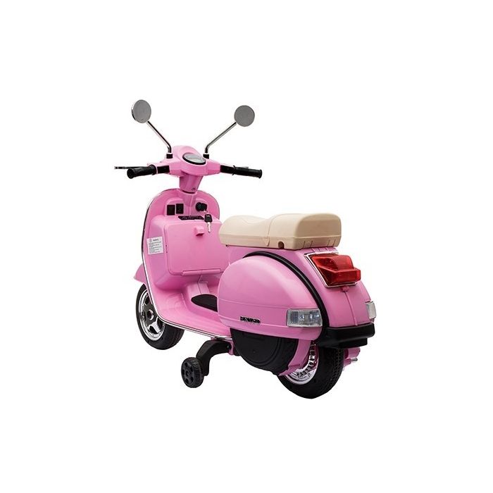 Elektrische Scooter Vespa PX150 12 volt Roze