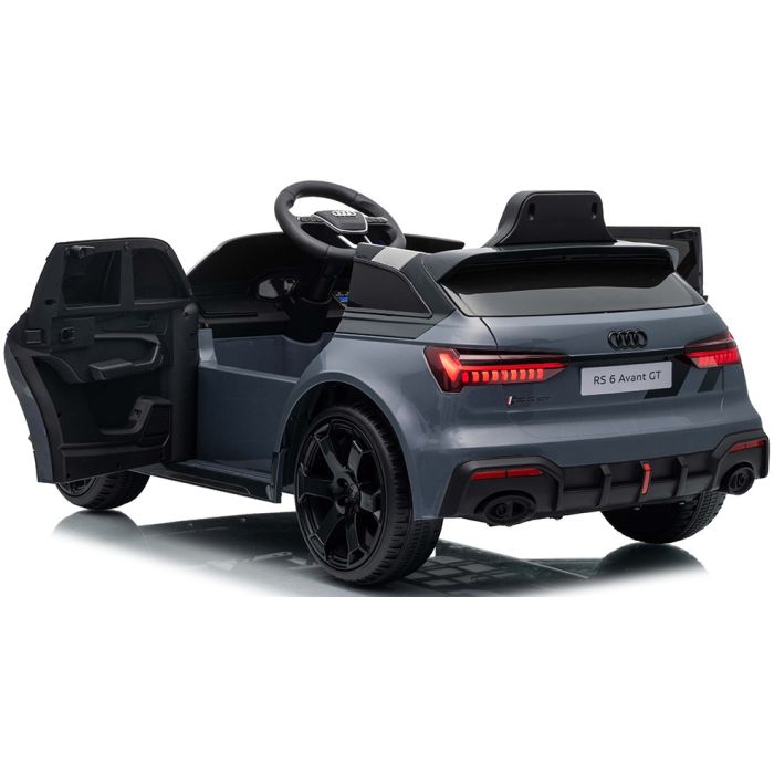 Accu Auto AUDI RS6 C8 GT Nardo Grijs 12 Volt
