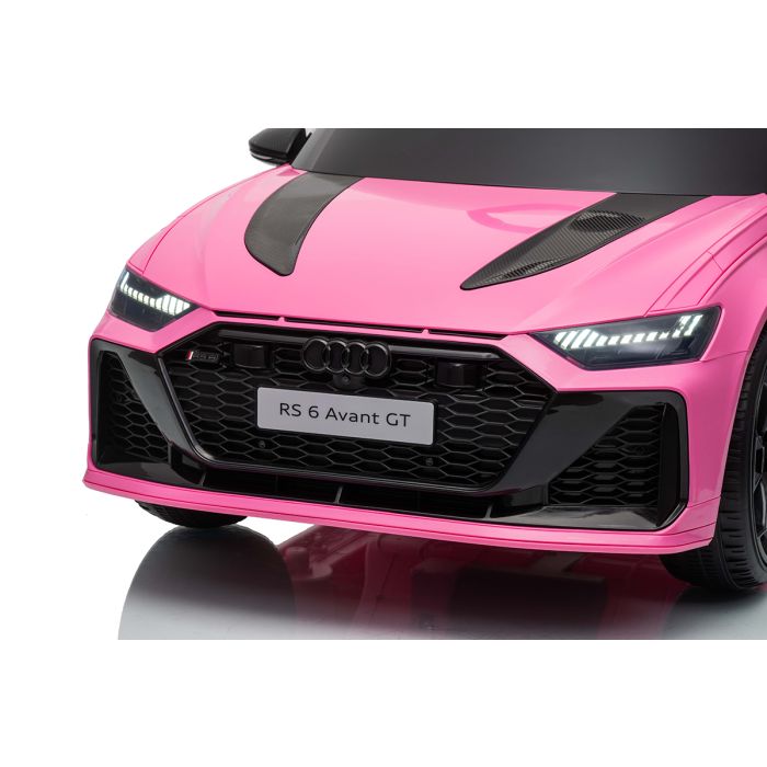 Accu Auto AUDI RS6 C8 GT Roze 12 Volt