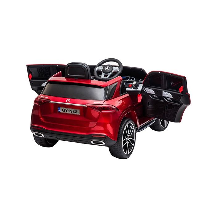 Elektrische Kinderauto MERCEDES GLE 450 Rood metallic