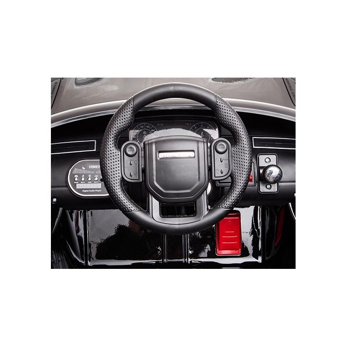 Accu Kinderauto SUV Range Rover Velar Zwart Metallic