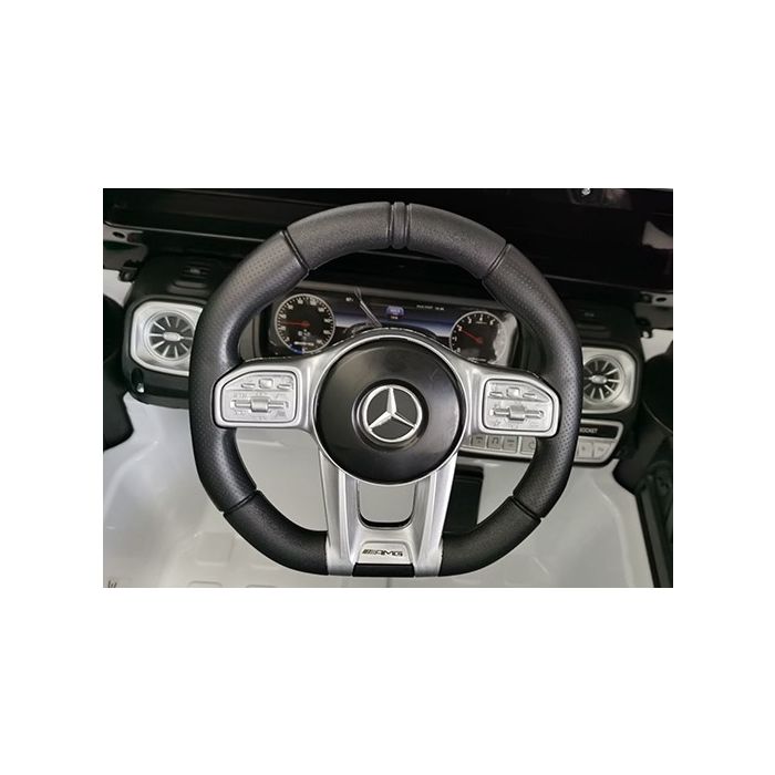 Elektrische Kinderauto Mercedes G63 AMG Wit