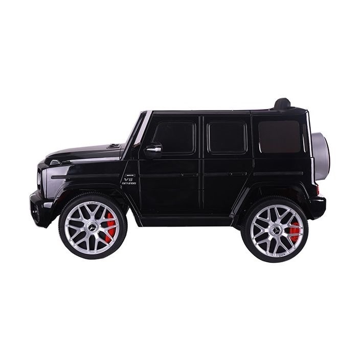 Accu Kinderauto Mercedes G63 AMG Zwart metallic