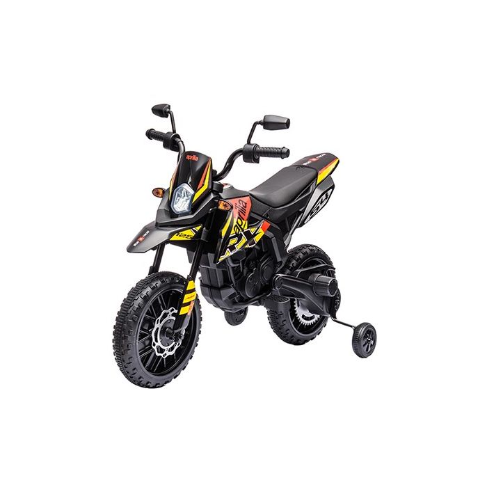 Elektrische Crossbike Aprilia RX Geel 12V