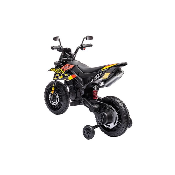 Elektrische Crossbike Aprilia RX Geel 12V