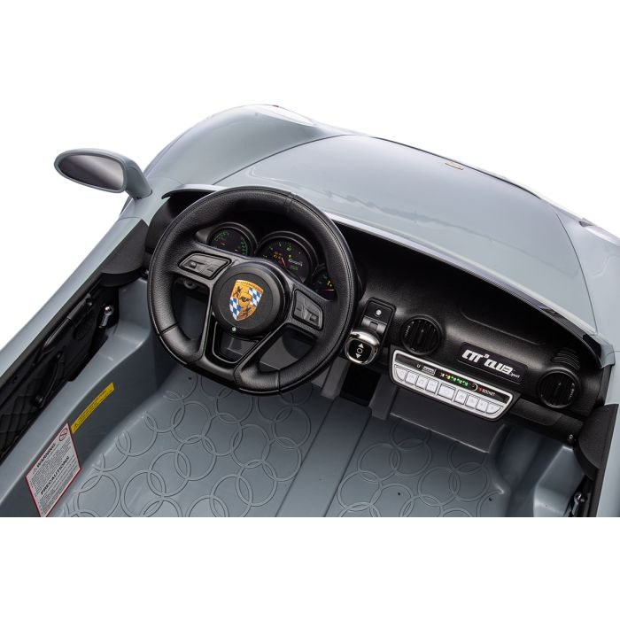 Accu Auto Porsche RUF Nardo Grijs 4X4 24 Volt 2 persoons