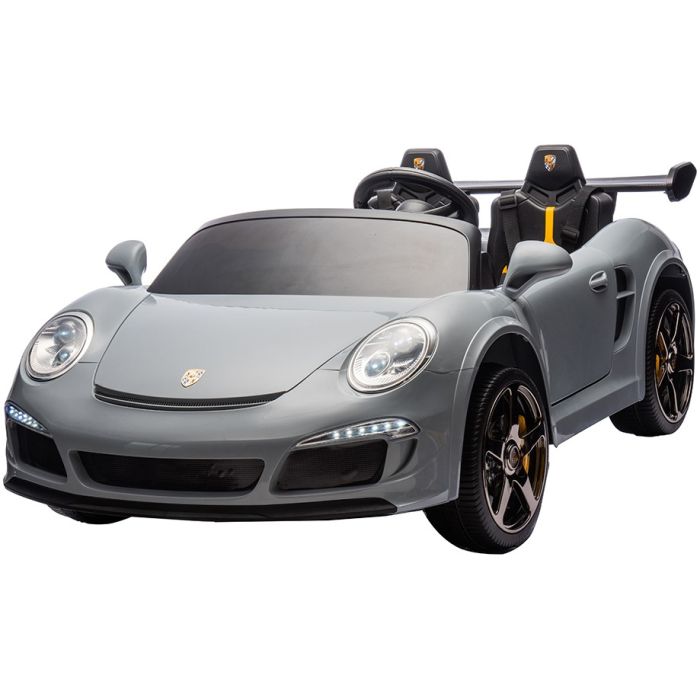 Accu Auto Porsche RUF Nardo Grijs 4X4 24 Volt 2 persoons