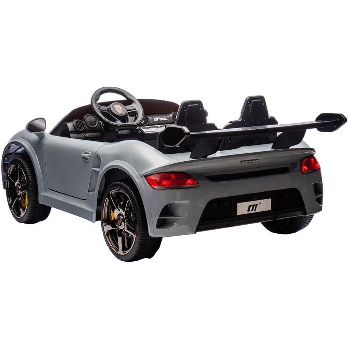 Accu Auto Porsche RUF Nardo Grijs 4X4 24 Volt 2 persoons