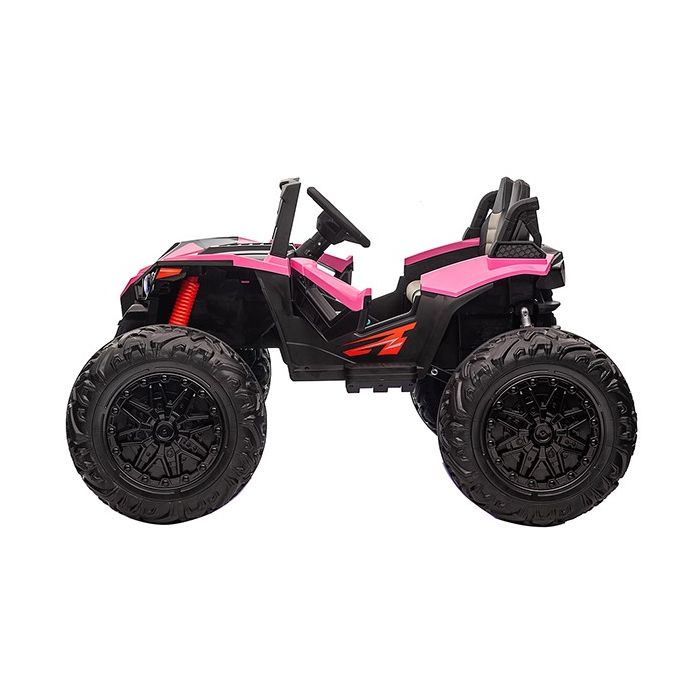 Elektrische Kinder Buggy Roady 4X4 24Volt 2 Persoons Roze