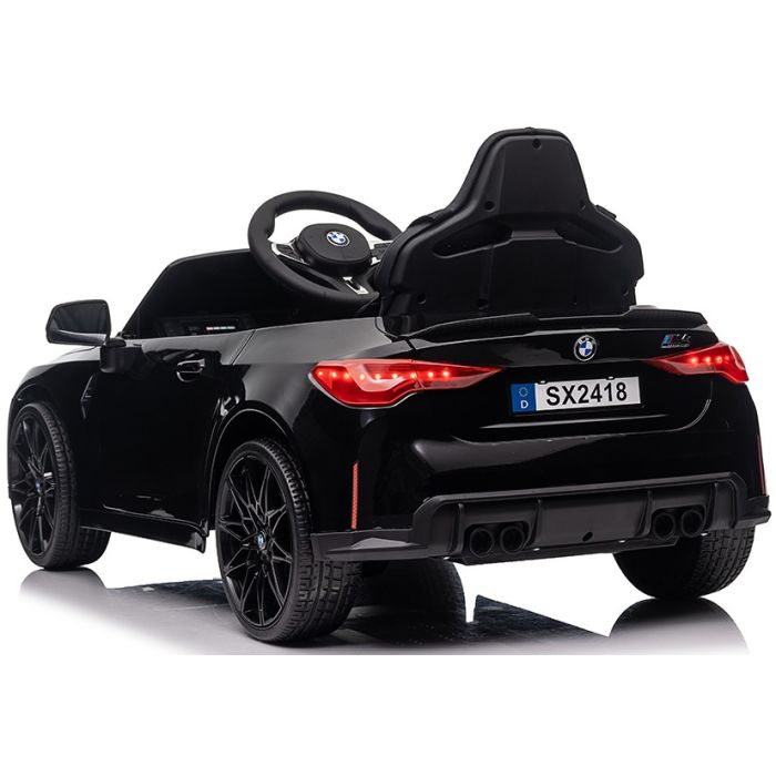 Elektrische Kinderauto BMW M4 Zwart Metallic 12V