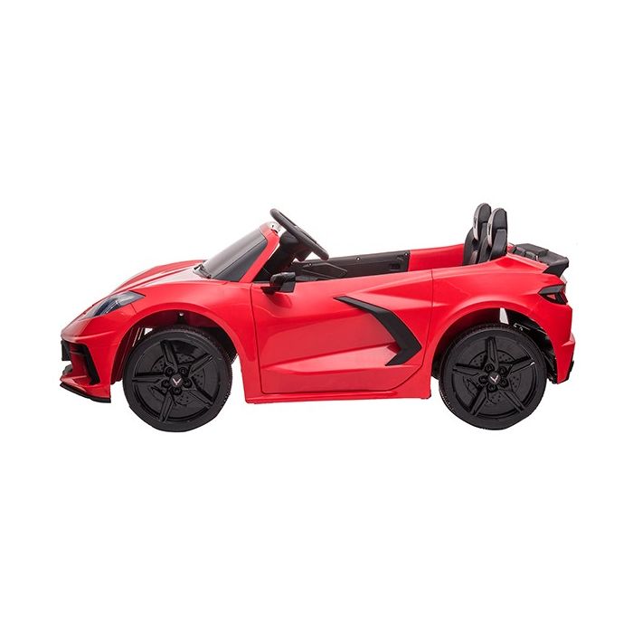 Elektrische Kinderauto Corvette C8 24V Rood 2 Persoons