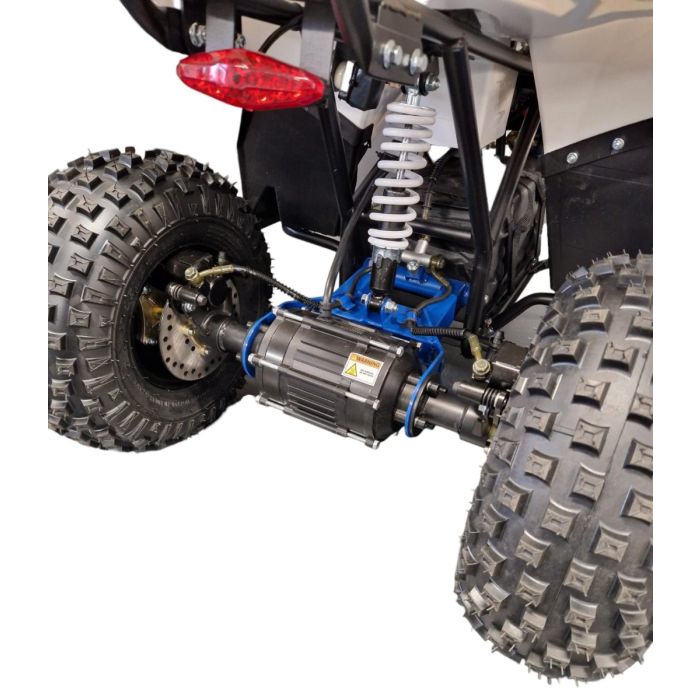 Elektrische kinderquad Midi Typhoon Blauw 1200W 48V Brushless LCD-Scherm