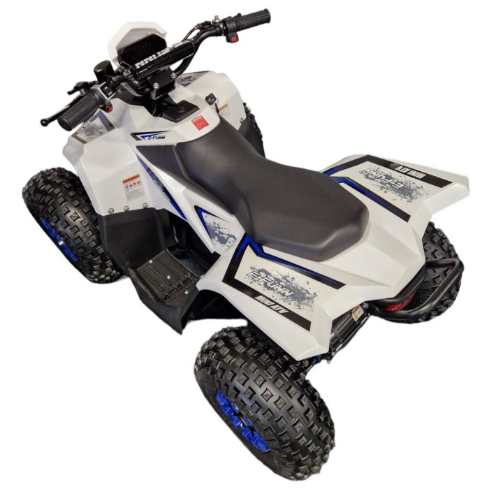 Elektrische kinderquad Midi Typhoon Blauw 1200W 48V Brushless LCD-Scherm