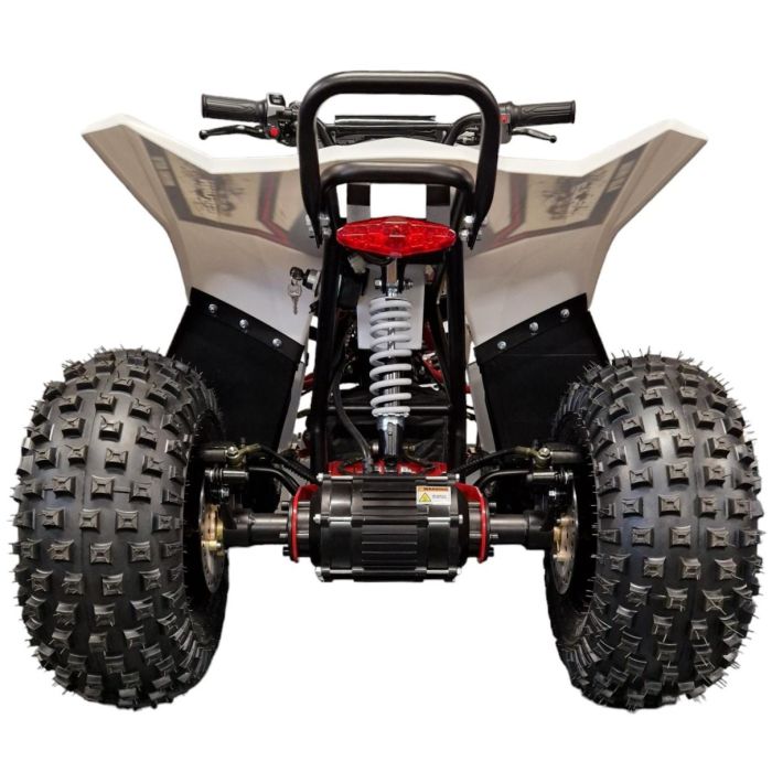 Elektrische kinderquad Midi Typhoon Rood 1200W 48V Brushless LCD-Scherm