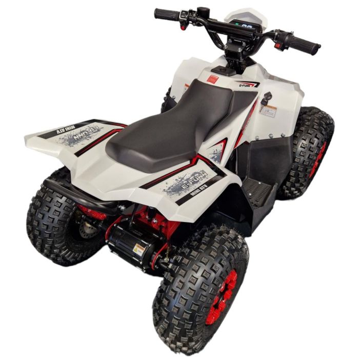 Elektrische kinderquad Midi Typhoon Rood 1200W 48V Brushless LCD-Scherm