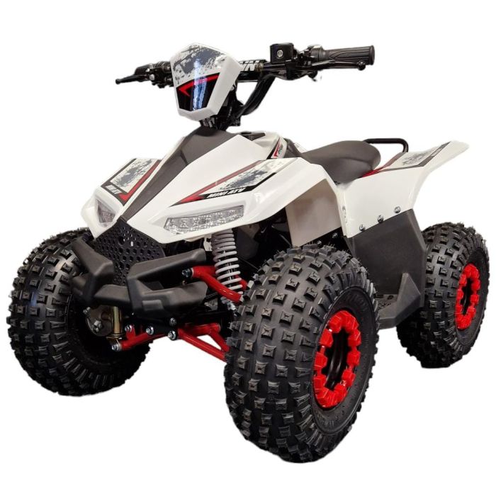 Elektrische kinderquad Midi Typhoon Rood 1200W 48V Brushless LCD-Scherm