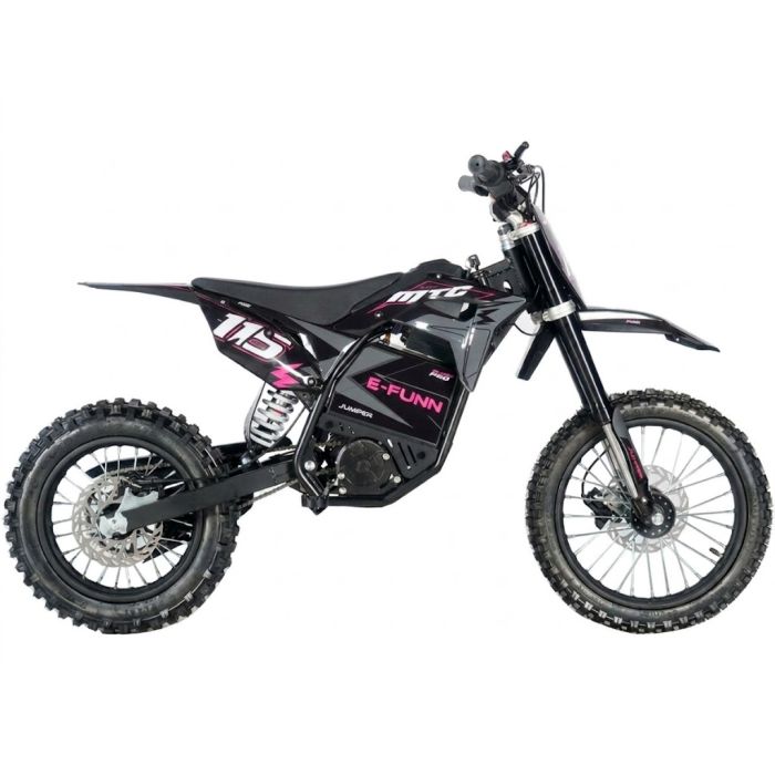 Midi Cross Bike JUMPER Flash PRO Roze 2000W Brushless 60Volt Li-Ion