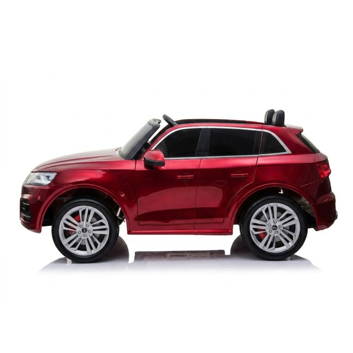 Elektrische Kinder SUV Audi Q5 Rood Metallic 4X4 2 Persoons 24V