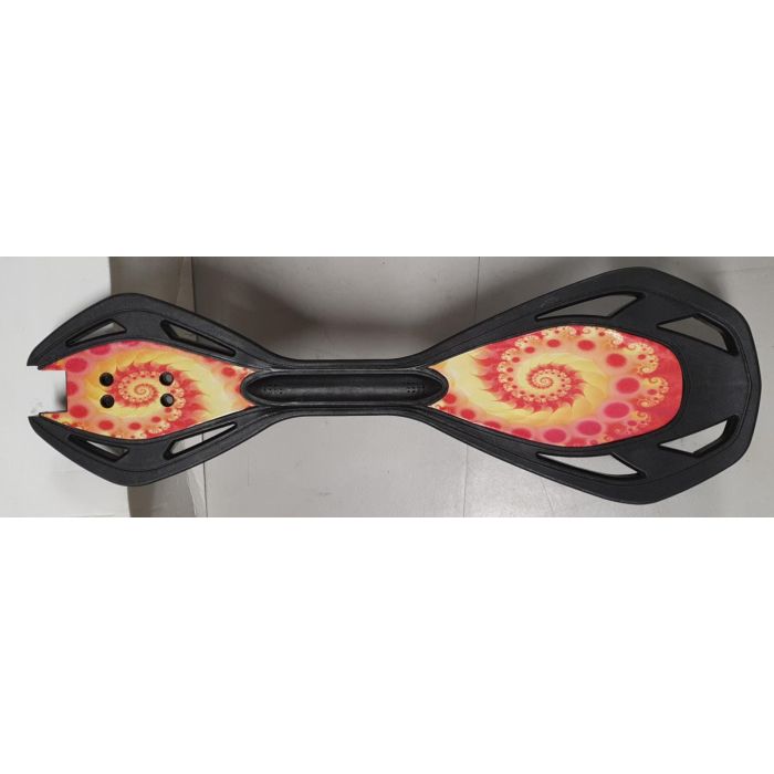Wave Scooter Twisty rood met geel
