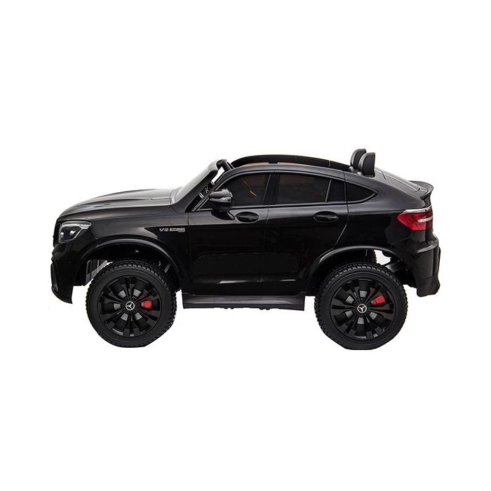 Accu Kinderauto MERCEDES GLC63-AMG 4X4 MP4 Zwart Metallic 2 Persoons