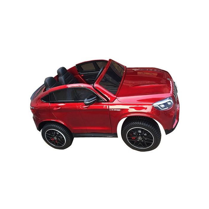 Elektrische Kinderauto MERCEDES GLC63-AMG 4X4  MP4 Rood Metallic 2 Persoons