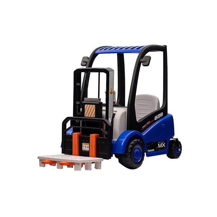 Elektrische Kinderauto Heftruck Blauw 12V