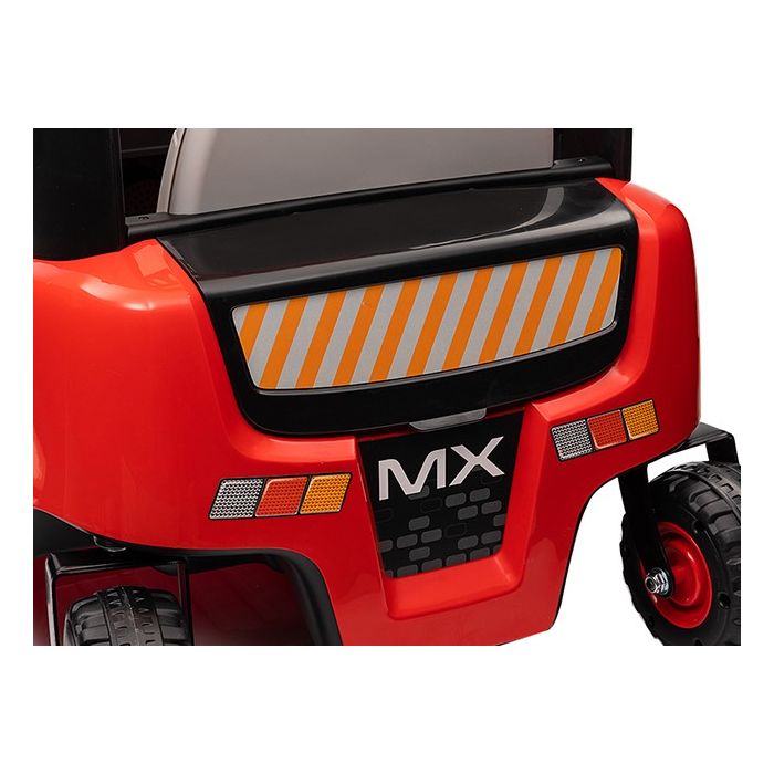 Elektrische Kinderauto Heftruck Rood 12V