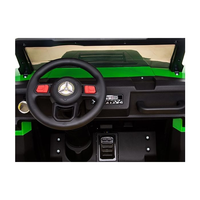 Elektrische Kinderauto Truggy XL 24Volt 4X6 Groen 2-persoons