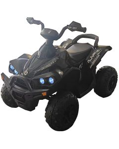 Elektrische kinderquad Python Zwart 12V