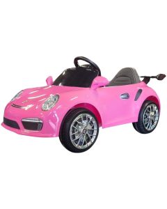 Accu Auto Porsche RUF Roze Metallic 12 Volt 