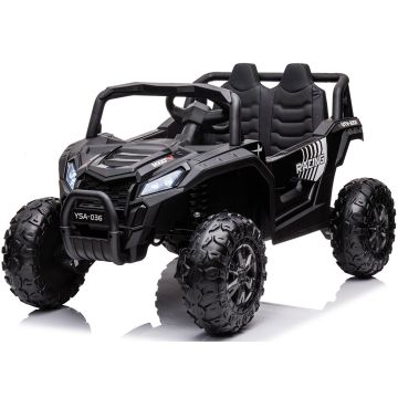 Elektrische Kinderbuggy Phantom 4X4 Zwart 2 Persoons