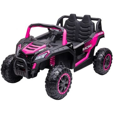 Elektrische Kinderbuggy Phantom 4X4 Roze 2 Persoons
