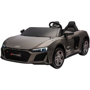 Elektrische kinderauto Audi R8 XXL 2 pers. 24V brushless Nardo Grijs
