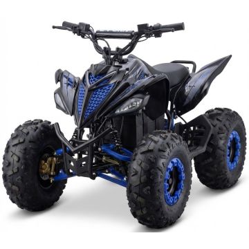 Elektrische kinderquad Midi Draconis Blauw 1200W 48V Brushless LCD-Scherm