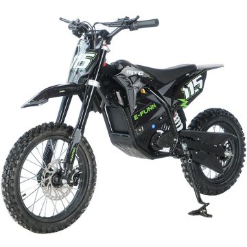 Midi Cross Bike JUMPER Flash PRO Groen 1600W Brushless 48Volt Li-Ion 