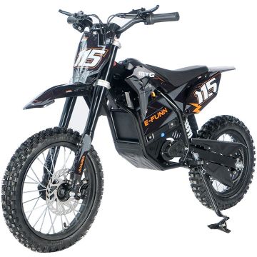 Midi Cross Bike JUMPER Flash PRO Oranje 1600W Brushless 48Volt Li-Ion 