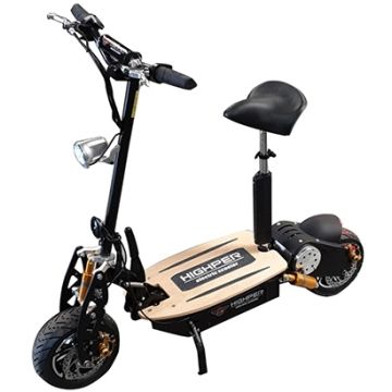 Elektrische Step 48Volt 1600W Zwart